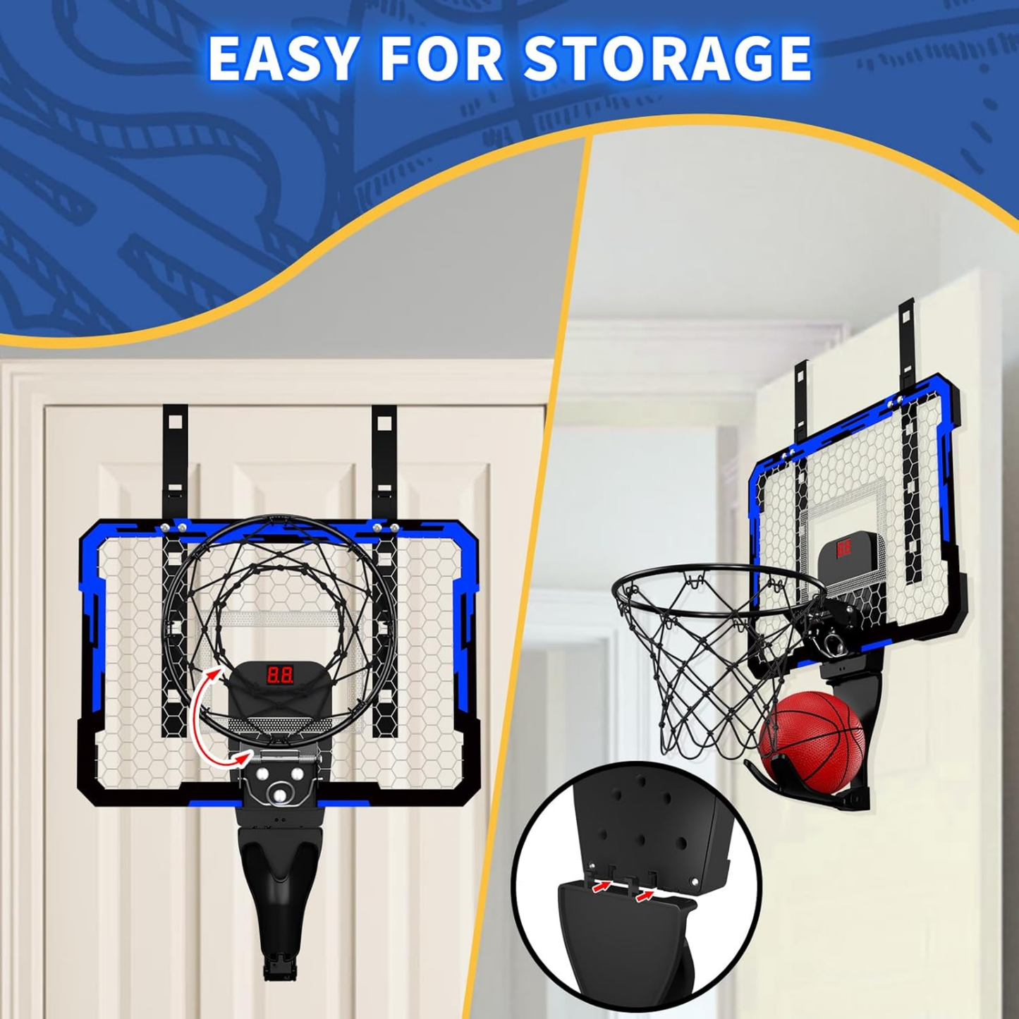 Urban Hoop™ Mini Basketball Hoop